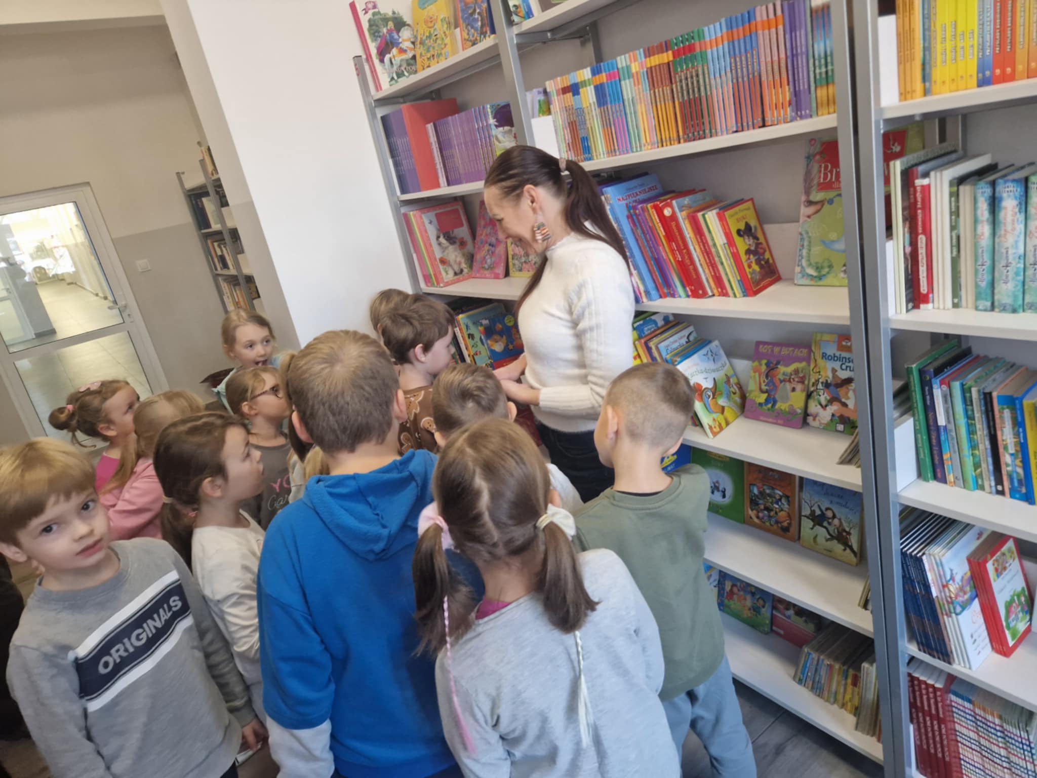 Wizyta w bibliotece Wizyta w bibliotece