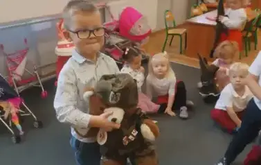 Wizyta żołnierzy w oddziałach przedszkolnych 8