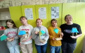 Prace uczni&oacute;w z techniki