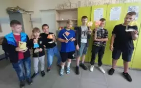 Prace uczni&oacute;w z techniki