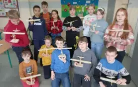 Prace uczni&oacute;w z techniki