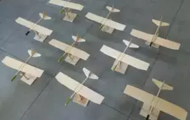Projekt samolot - prace uczni&oacute;w