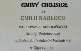 Nagroda w&oacute;jta - dyplom