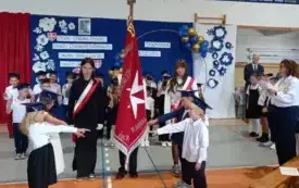 Ślubowanie uczni&oacute;w kl. 1