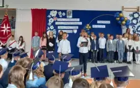 Występ uczni&oacute;w kl. 4