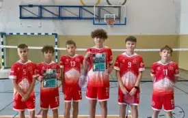 Drużyna z SP Ogorzeliny chłopacy