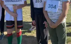 Uczniowie z Ogorzelin