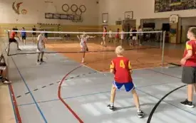 Powiatowe Zawody w Badmintonie