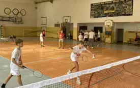 Powiatowe Zawody w Badmintonie