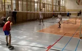 Powiatowe Zawody w Badmintonie