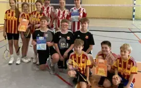 Powiatowe Zawody w Badmintonie
