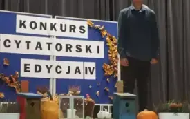 Michał na scenie