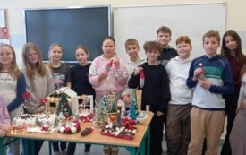 Świąteczne warsztaty w klasach IV -VIII