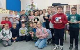 Świąteczne warsztaty w klasach IV -VIII