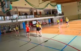 W trakcie meczu koszyk&oacute;wki