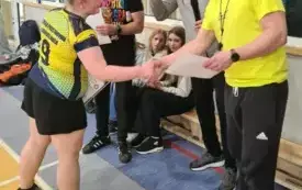 Wręczenie nagr&oacute;d w turnieju siatk&oacute;wki