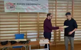 I miejsce indywidulane dla Wojtka Behrendta z kl. 8 - turniej BRD
