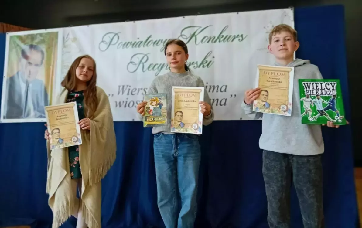 Zdjęcie do Konkurs &nbsp;recytatorski w Silnie &bdquo;Wierszami Tuwima wiosna się zaczyna&rdquo;