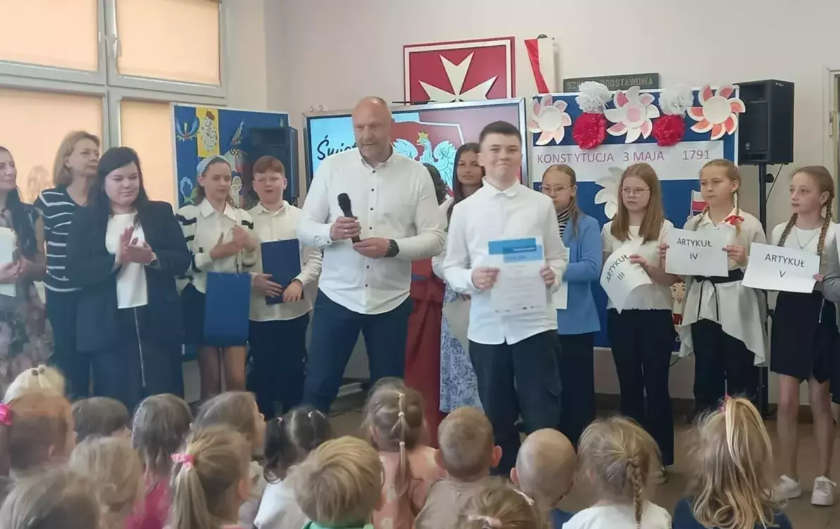 Zdjęcie do Wojew&oacute;dzka Pomorska Liga Edukacyjna &ndash; sukces Jakuba Czaplewskiego z kl. VII!