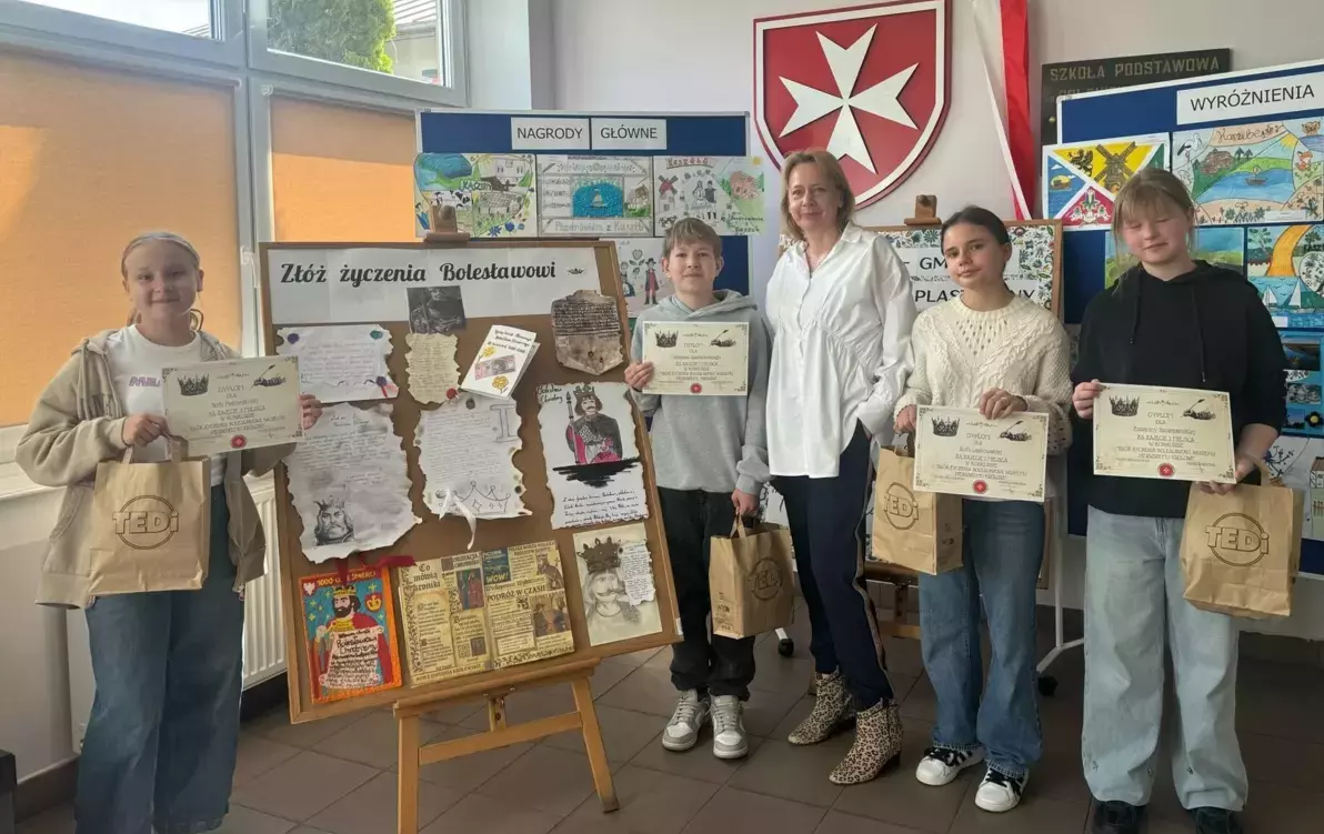 Zdjęcie do konkurs pt. "Zł&oacute;ż życzenia Bolesławowi, naszemu pierwszemu kr&oacute;lowi&rdquo;