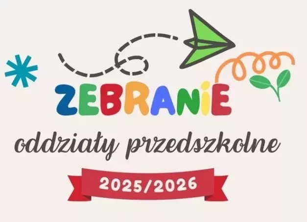 Zdjęcie do Zaproszenie na zebranie rodzic&oacute;w dzieci z oddział&oacute;w przedszkolnych