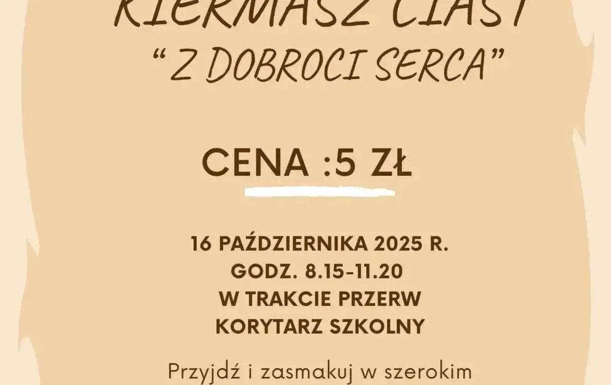 Zdjęcie do Kiermasz ciast